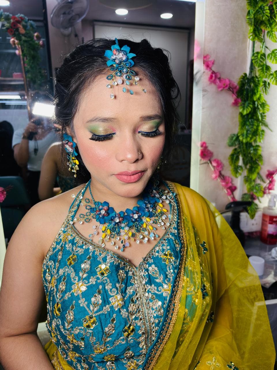 Mehendi Look
