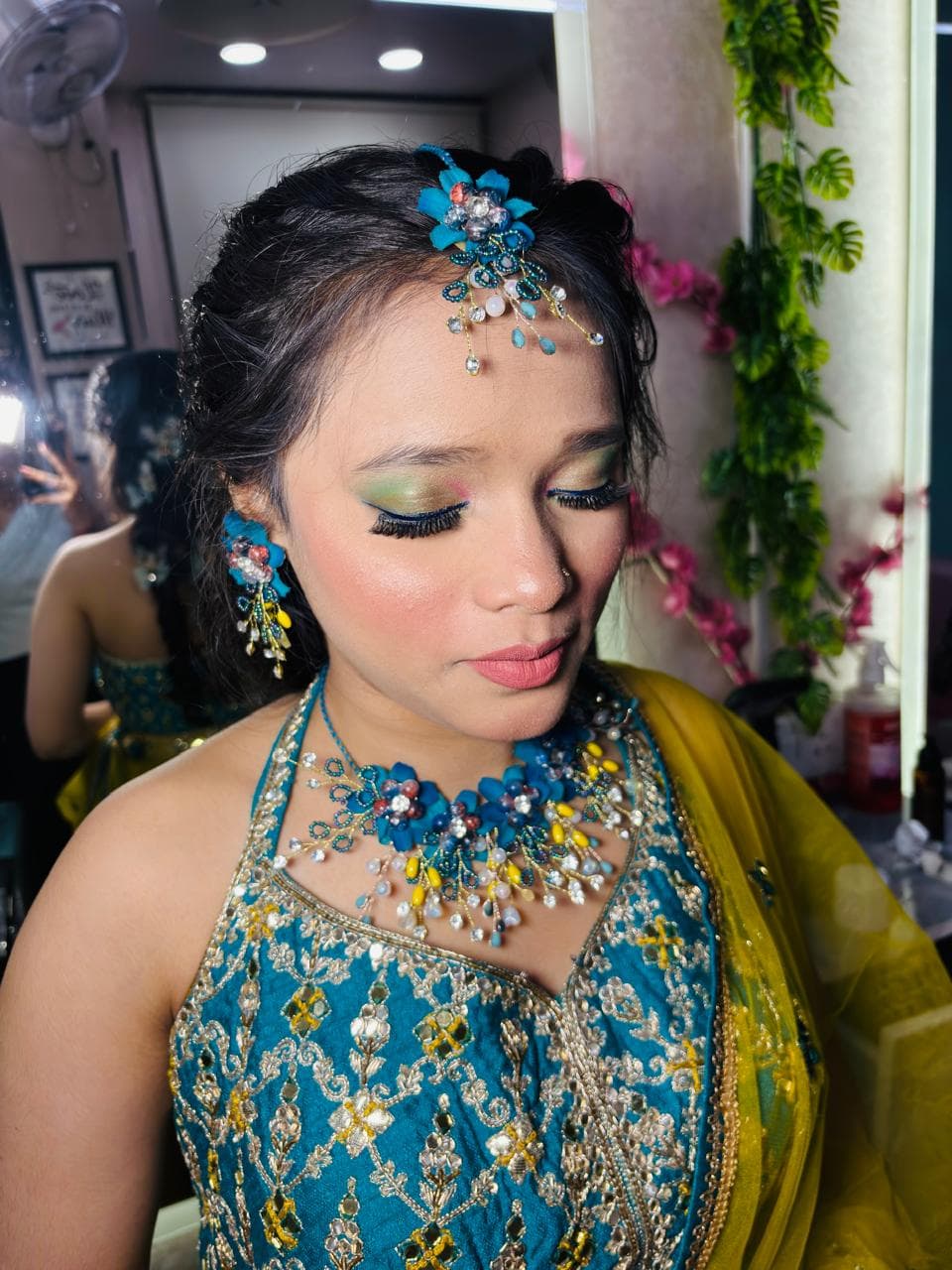 Mehendi Look